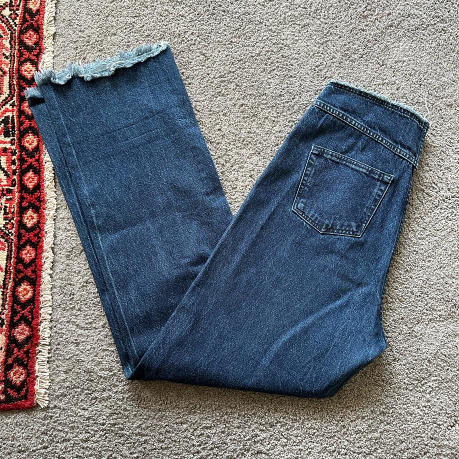 Marques Almeida Waistless Fringe Jeans — image 8 of 8